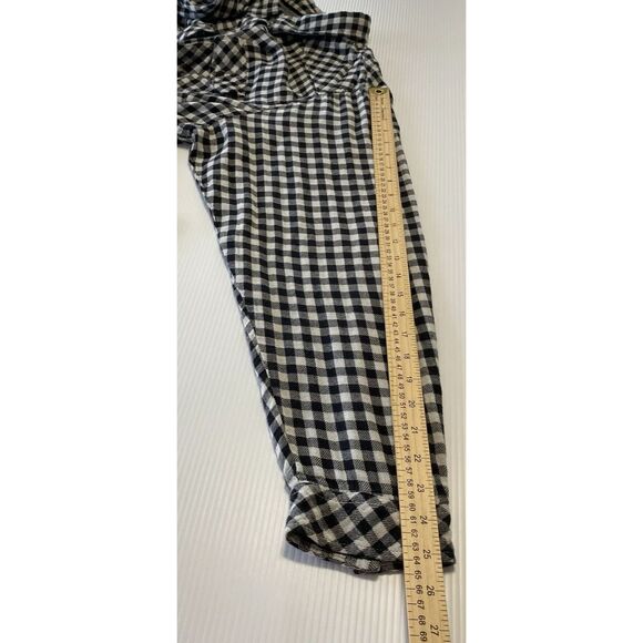 Torrid Black Check Plaid Buttons Women's 4X  Lined Shirt 100% cotton - Picture 6 of 10